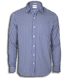 Shirt Striped Blue
