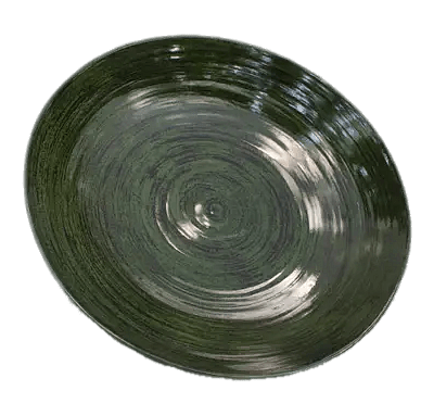 Green Lacquerware Plate