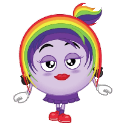 The Weatherbies Rosy Rainbow Posing