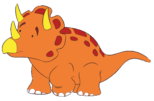 Trike the Triceratops Dinosaur