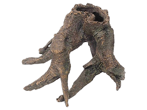 Tree Trunk With Roots Decoration