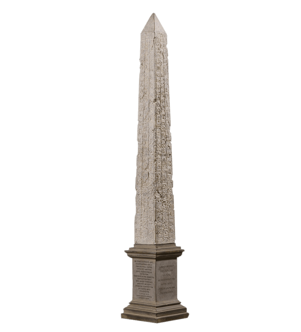 Weathered Egyptian Obelisk
