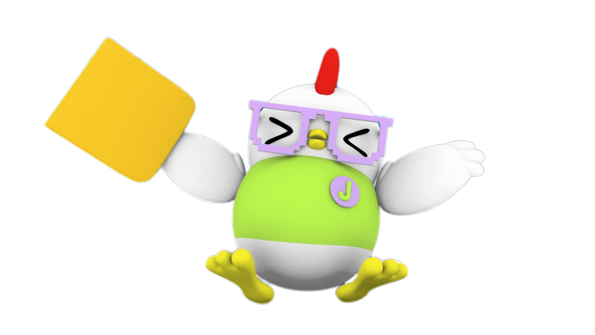 Jojo Holding A Tablet