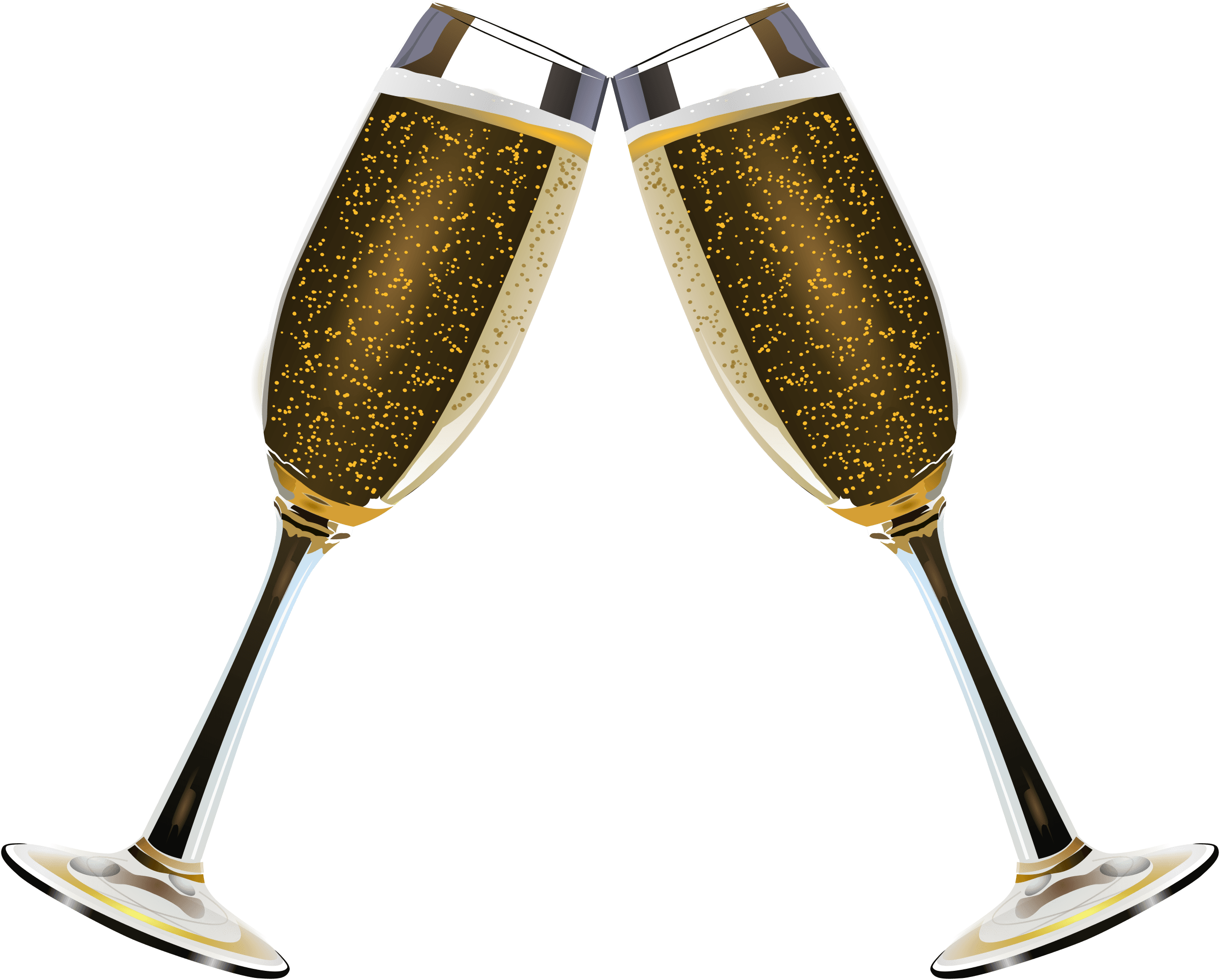Champagne Duo Of Glasses