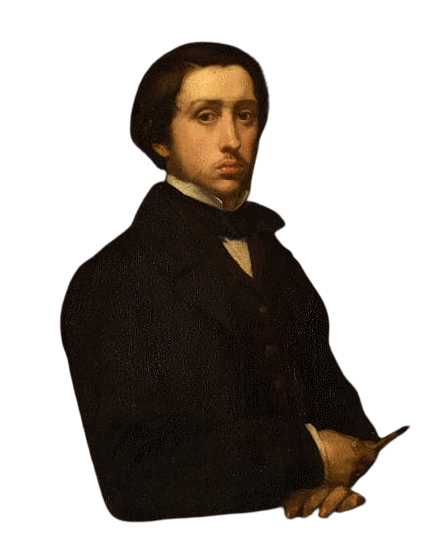 Edgar Degas Self Portrait