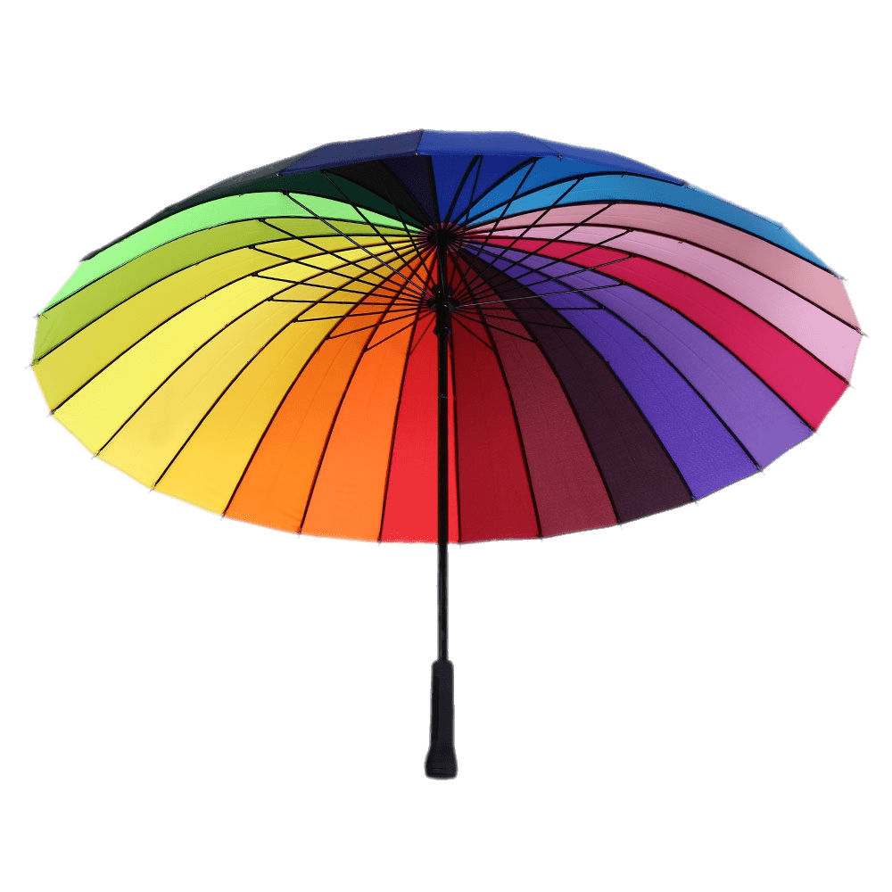Parasol Rainbow Colours
