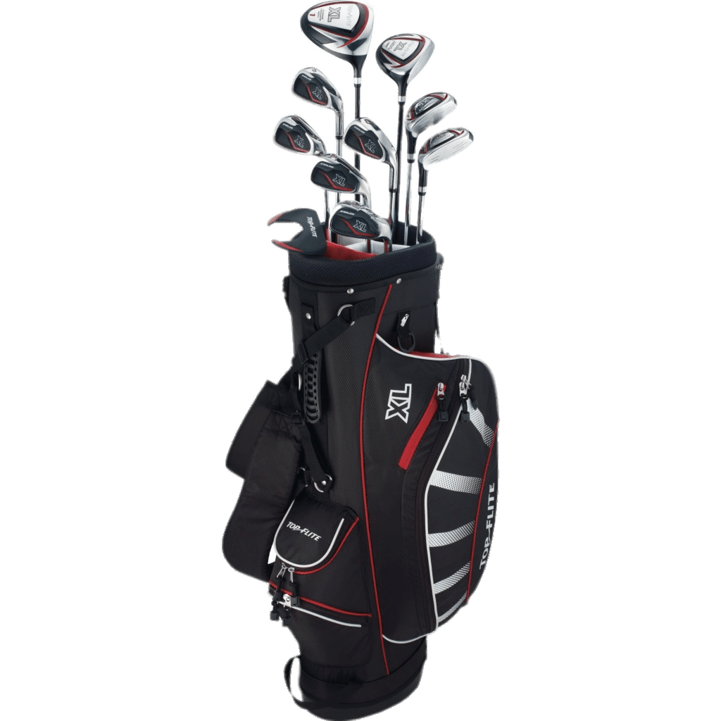 Full Set Of Golf Clubs In Bag