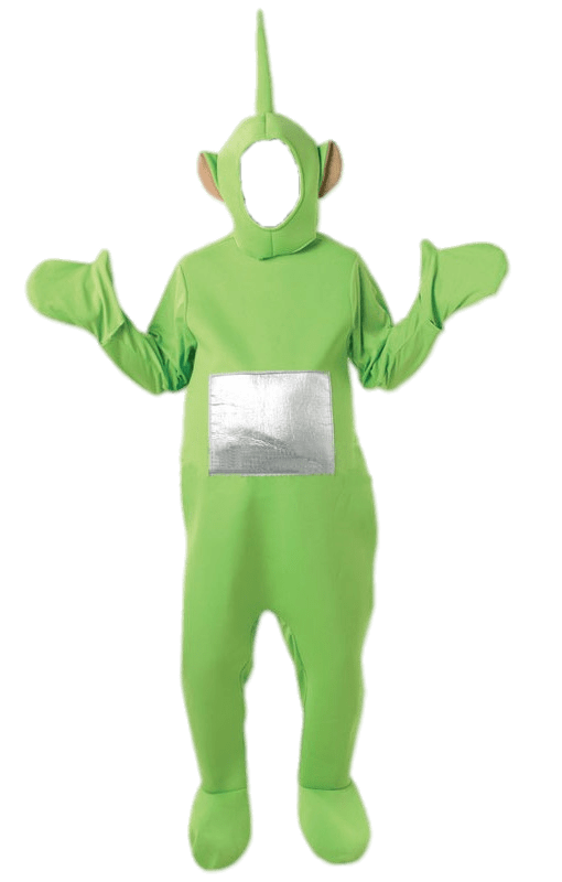 Teletubbies Dipsy Costume Adult