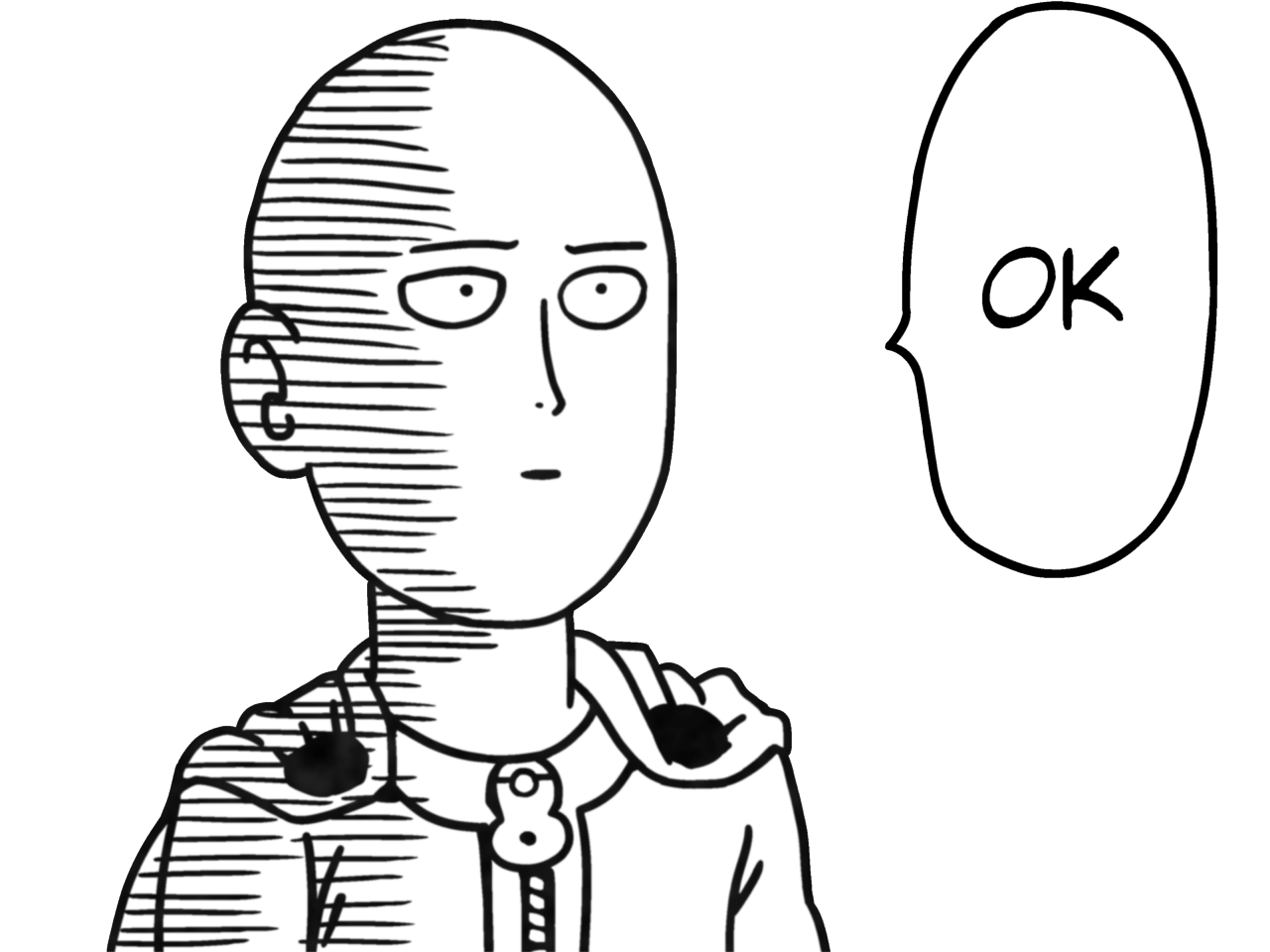 One Punch Man - Saitama Ok