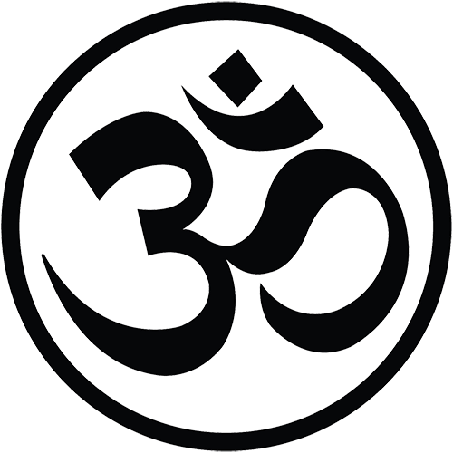 Mantra Om In A Circle