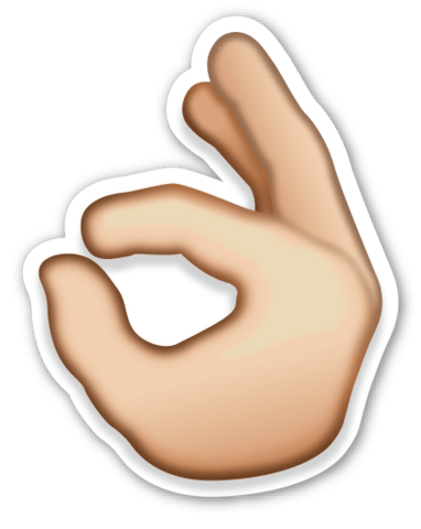 Just So Fingers Emoji