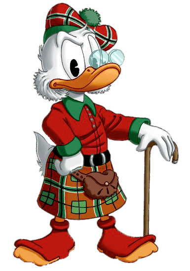 DuckTales McScrooge Scottish Outfit