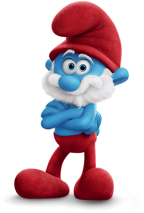 Papa Smurf Arms Crossed