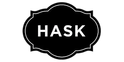Hask logo black