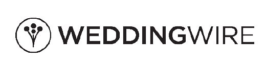 WeddingWire black logo landscape