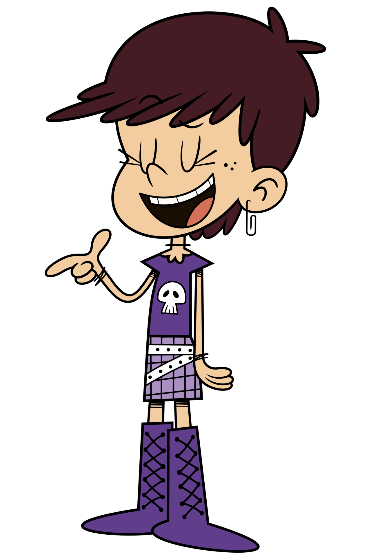 Luna Loud Skull T-Shirt