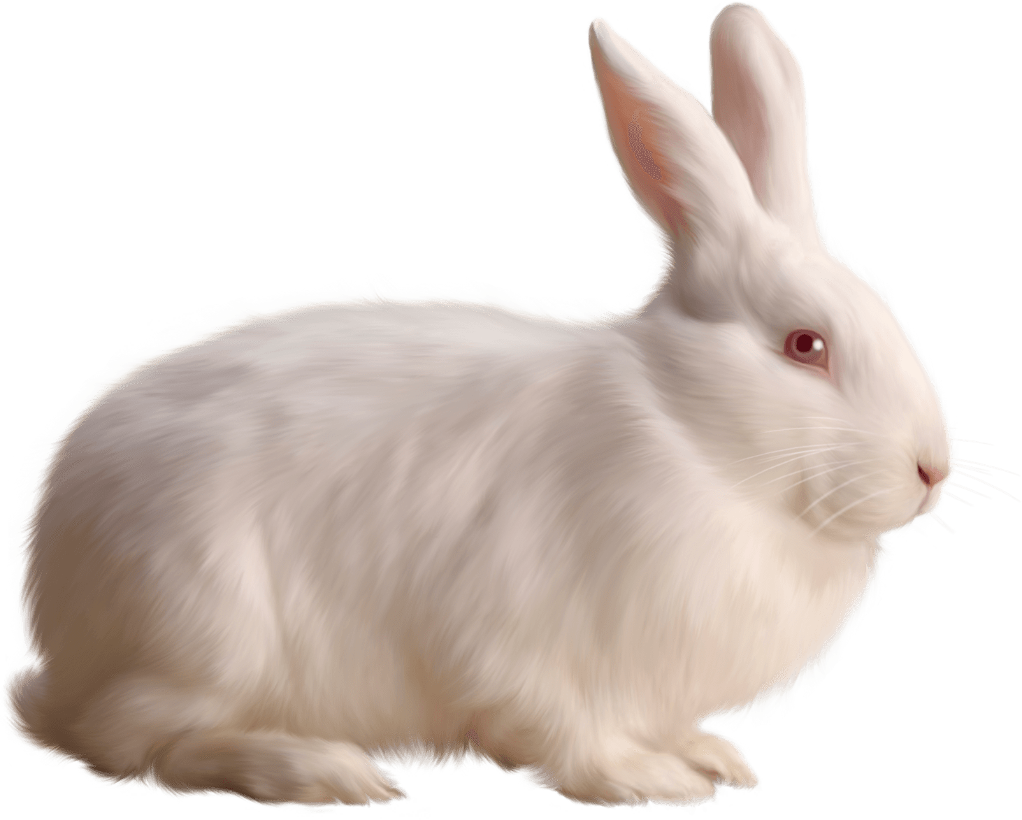Rabbit Single White