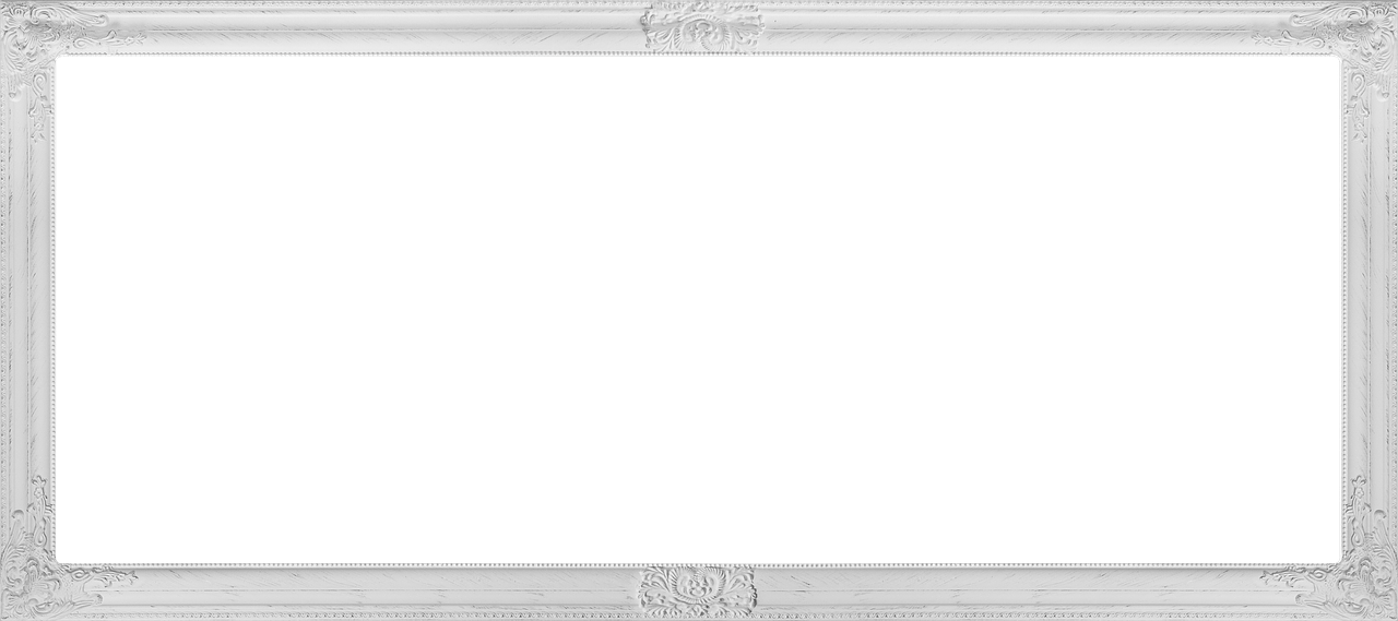 Rectangular White Frame