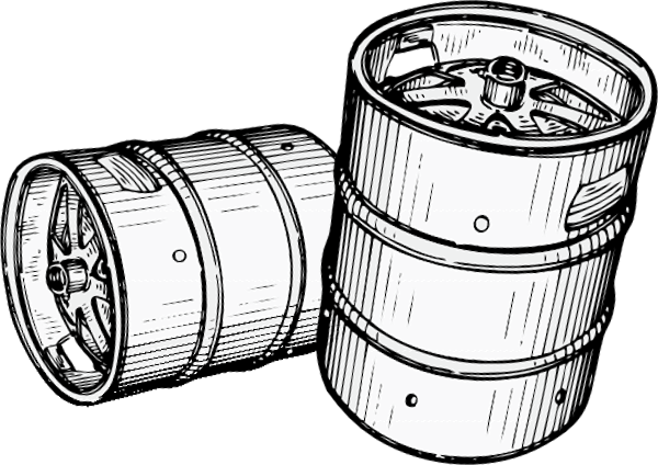 Beer Kegs Clipart