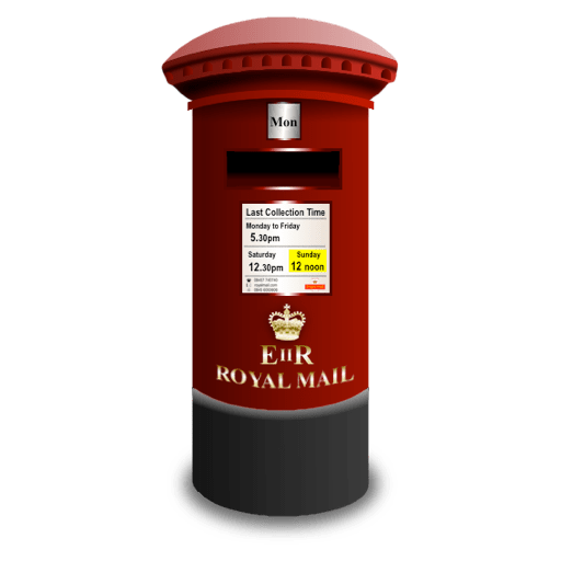 Royal Mail Post Box Icon