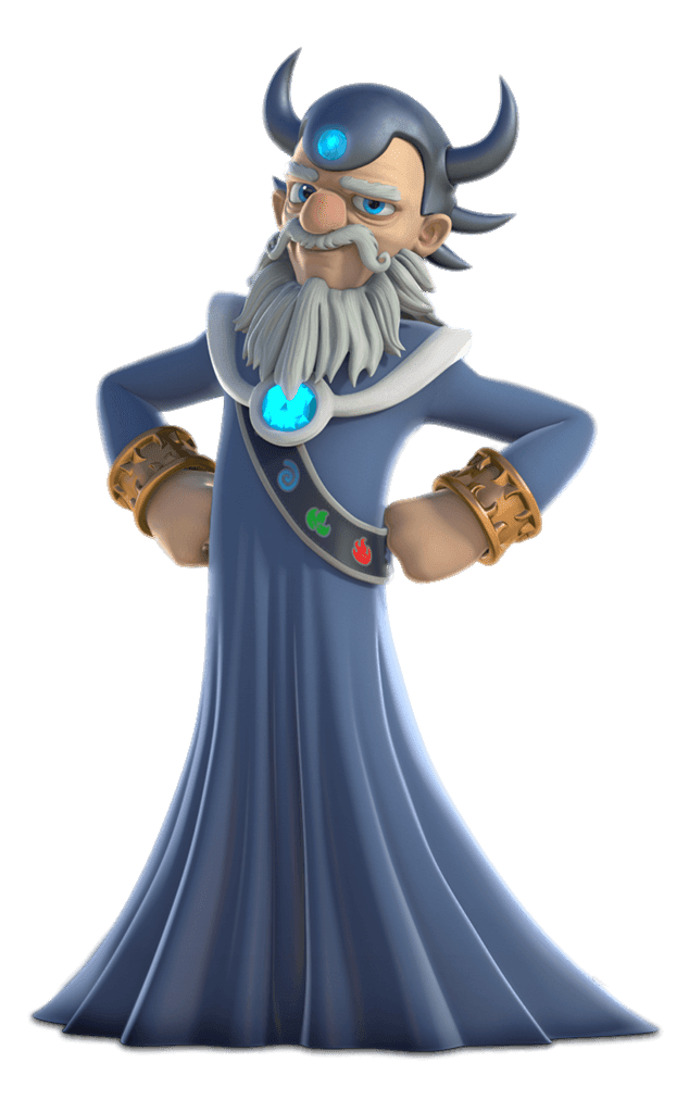 Skylanders Master Eon Hands In Side