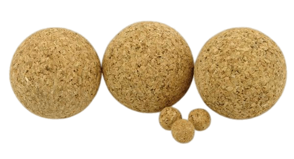 Large and Small Cork Balls