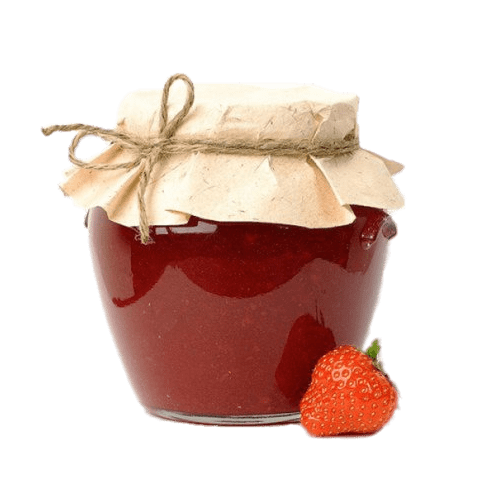 Strawberry Jam Jar