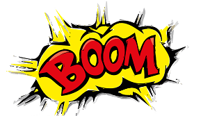Boom Comic Speech Bubble