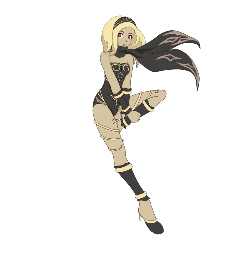 Gravity Rush Sitting