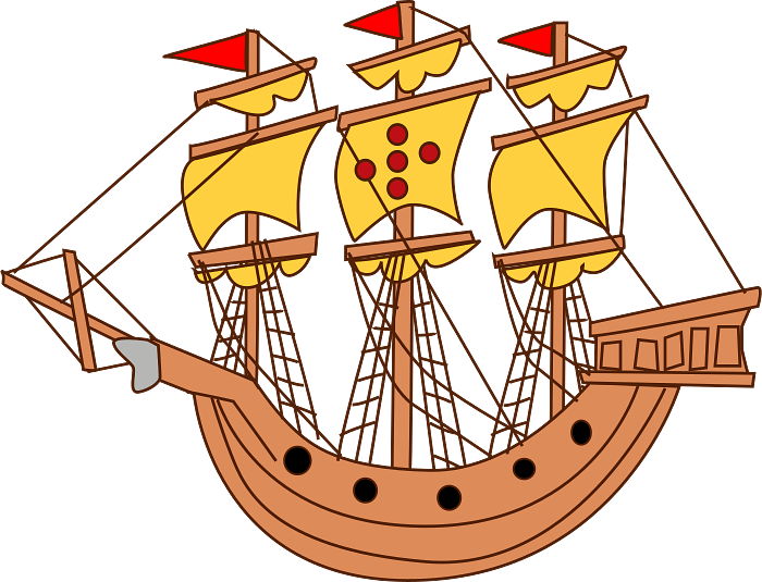 Sailing Ship Cartoon