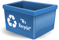 Empty Recycling Box