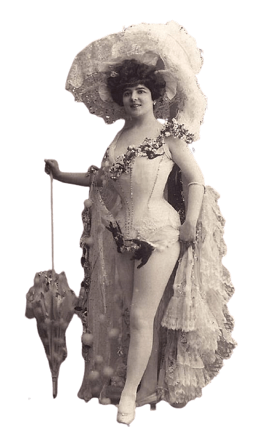 Victorian Burlesque Dancer