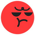 TikTok Sulk Emoji