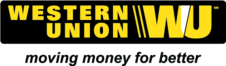 Western Union logo and slogan