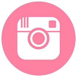 Instagram Logo on Pink Background