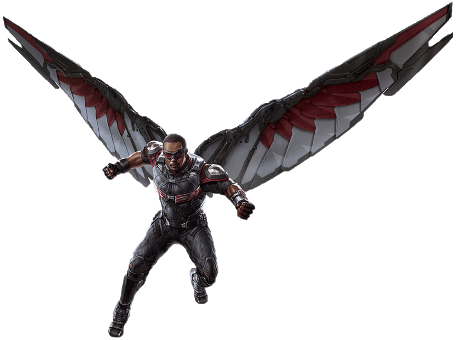Avengers Falcon in Action