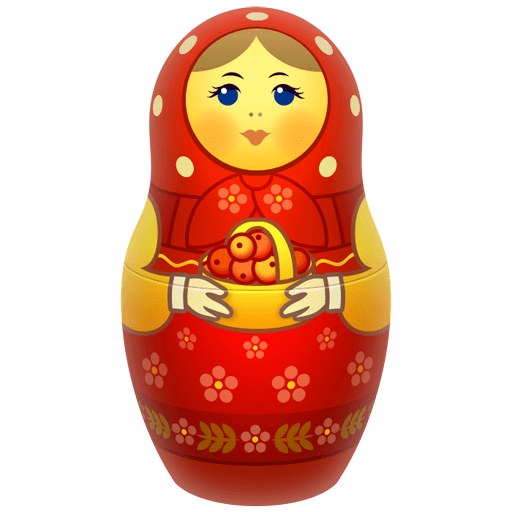 Red Russian Doll