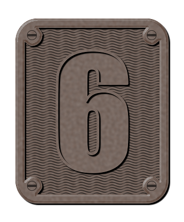 Door Sign Number 6