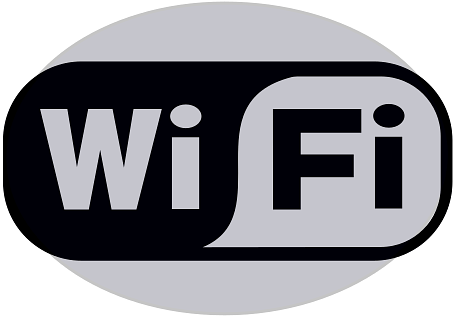 WiFi Logo Black and Grey