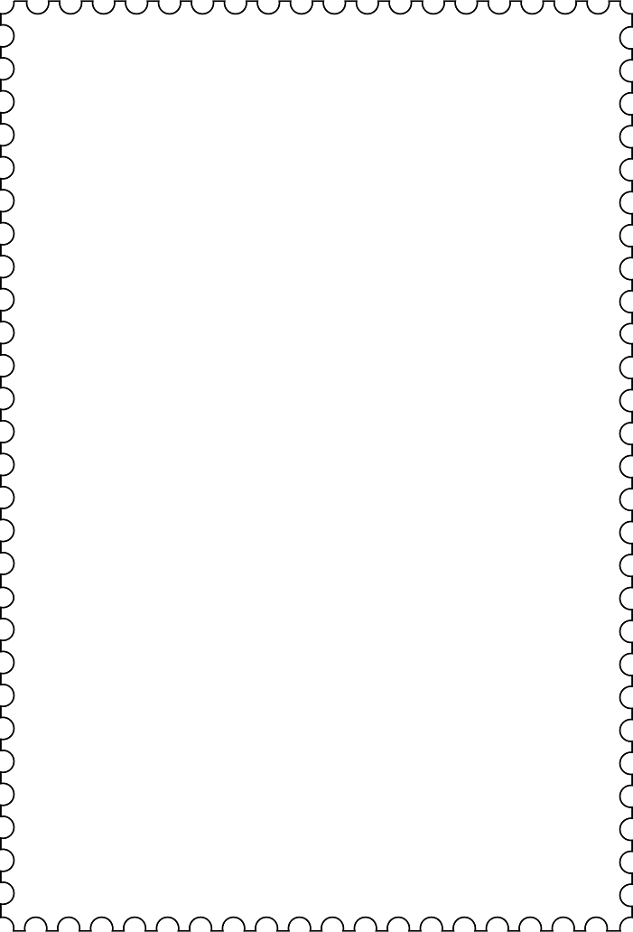 Rectangular Background with Simple Edge