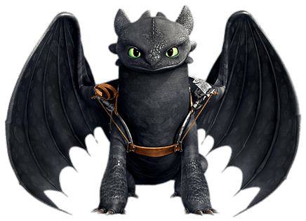 Night Fury with Gear