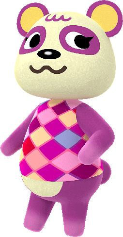 Animal Crossing character Pinky