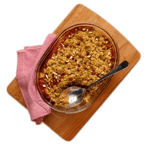 Rhubarb Crumble