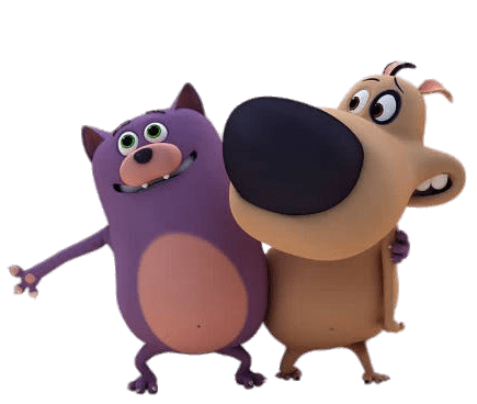 Loopdidoo and Oodles the Cat