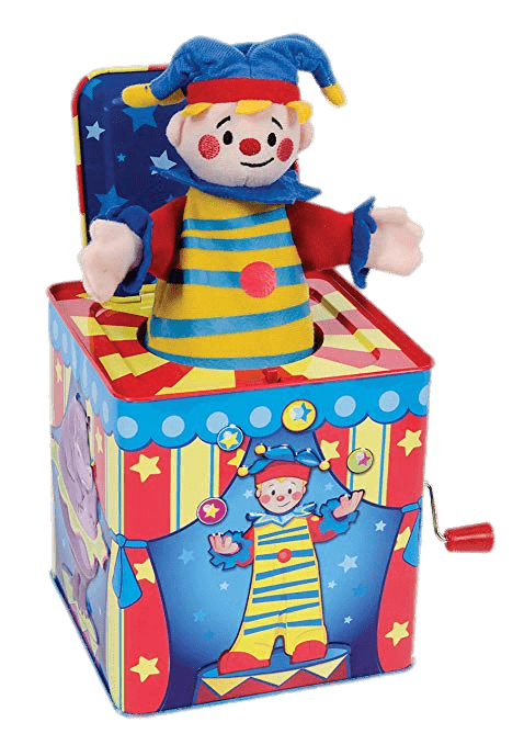 Circus Clown Jack In the Box