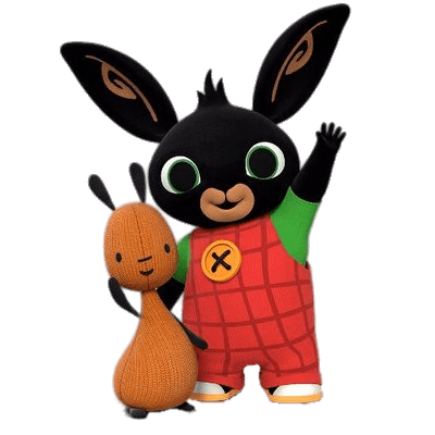 Bing Bunny and Flop Waving