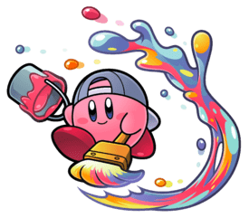 Kirby Is Painting
