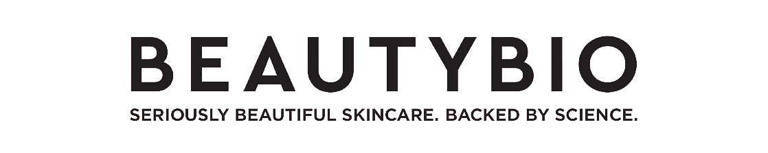 Beautybio logo and slogan