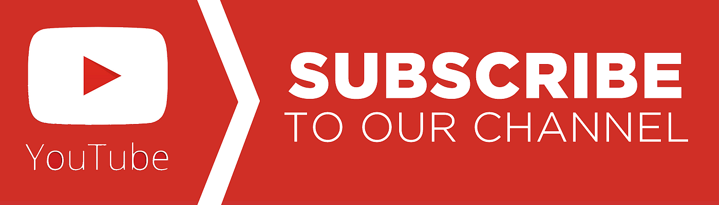 Subscribe to our Channel YouTube Banner