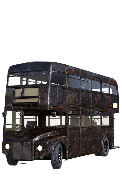 London Bus Rusty